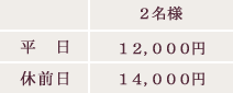 料金表